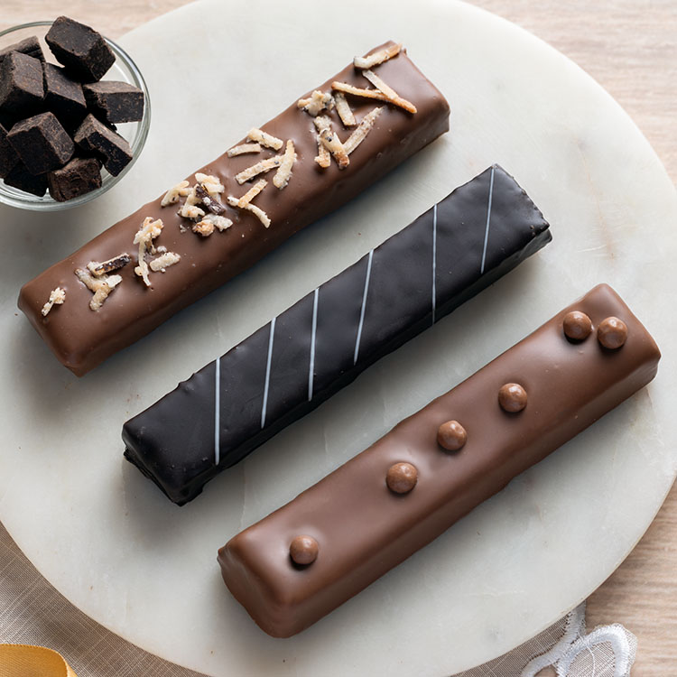 Father's Day Choco Coated Brownie Bars [Set of 3]