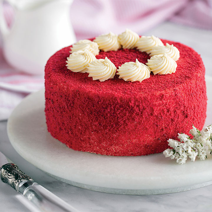 Eggless Red Velvet Cake [480g]