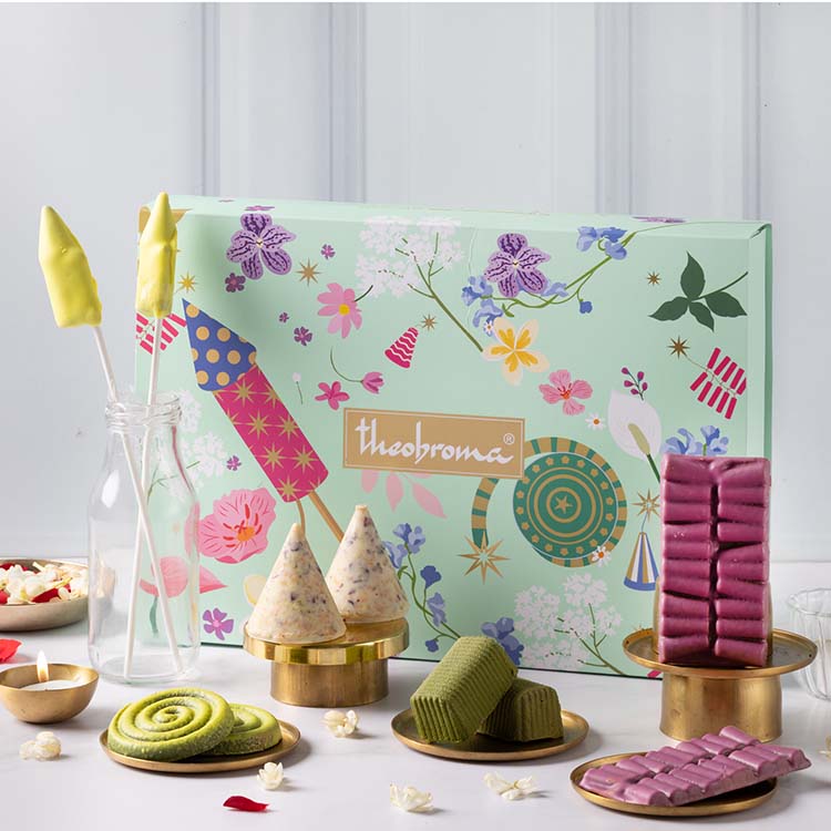 Diwali Chocolate Patakas Gift Box [10 Pcs]