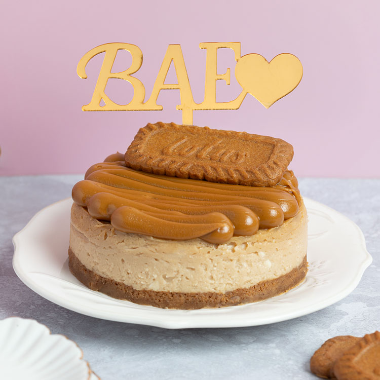 Girlfriend's Day Bento Cake - Lotus Biscoff Cheesecake [300g]