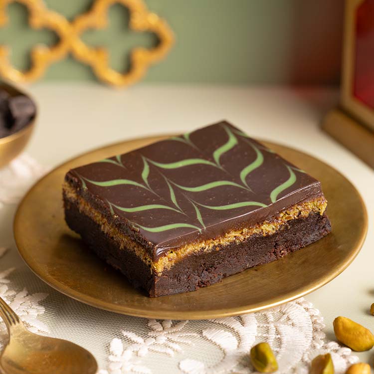 Kunafa Brownie [1 Piece]
