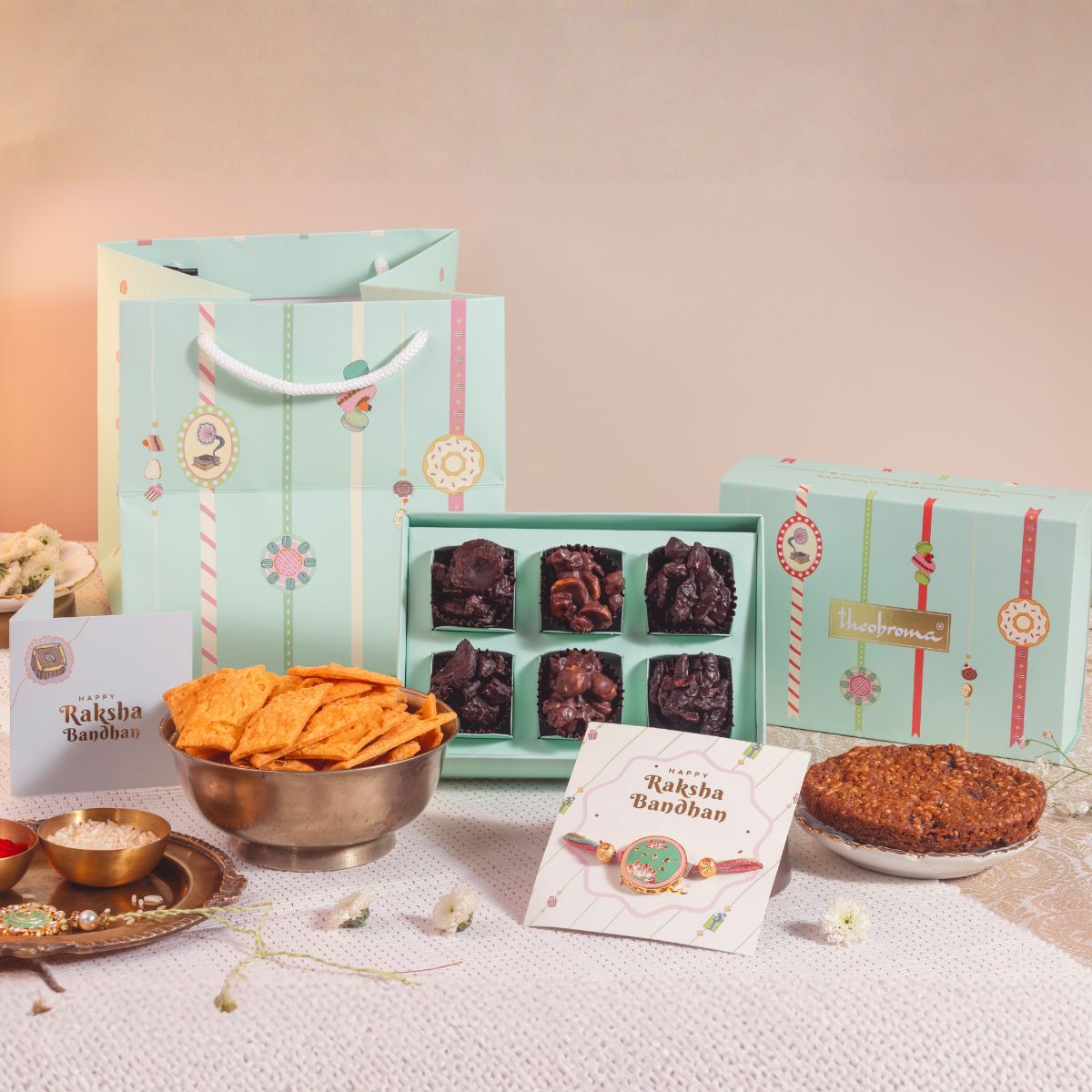 Raksha Bandhan Special Luxury Gift Hamper Bag