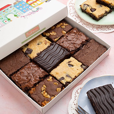 Assorted Brownies Box [9 Pcs]