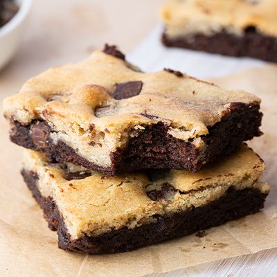 Eggless Cookie Brownie [1 Piece]