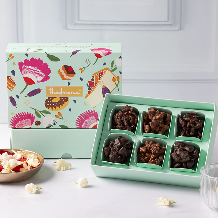 Diwali Chocolate Rochers Gift Box [6 Pcs]