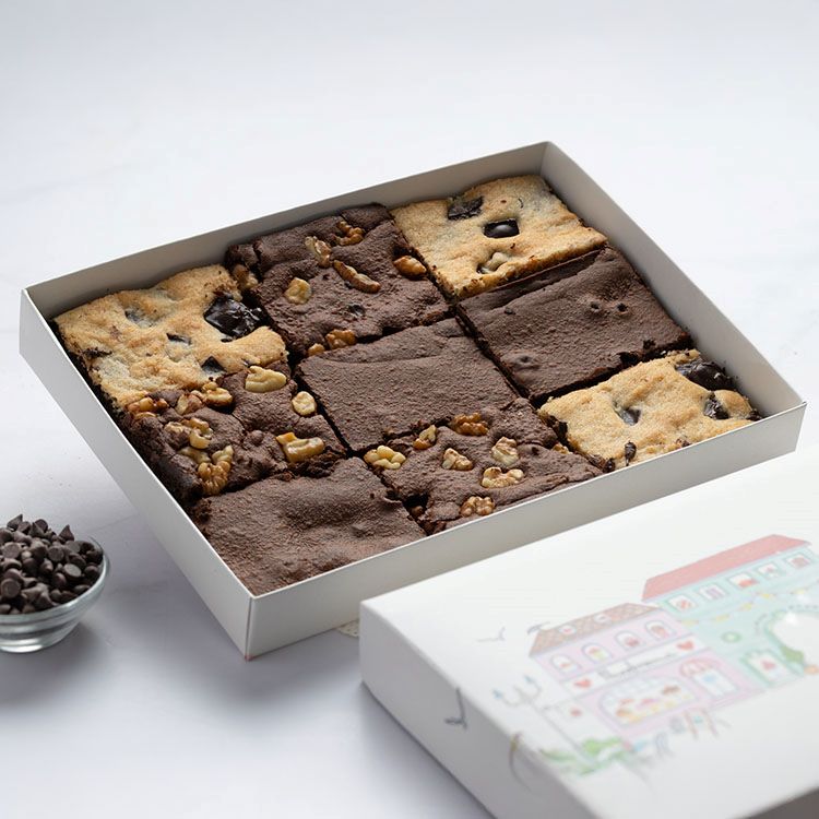 Assorted Brownies Box [9 Pieces]
