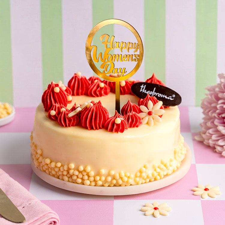 Womens Day Raspberry Vanilla Cake [550g]