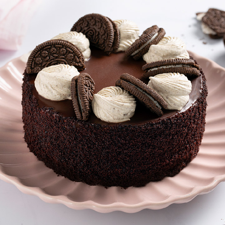Choco-Vanilla Oreo Cake [540g]