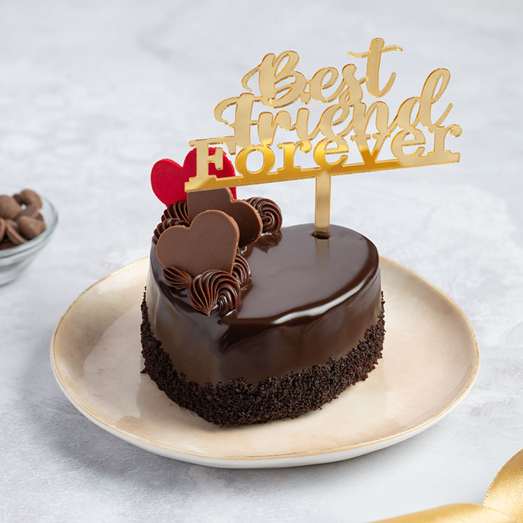 Friendship Day Cake - Chocolate & Strawberry [300g]