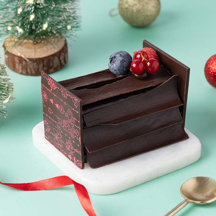 Yule Log Pastry [1 Piece]