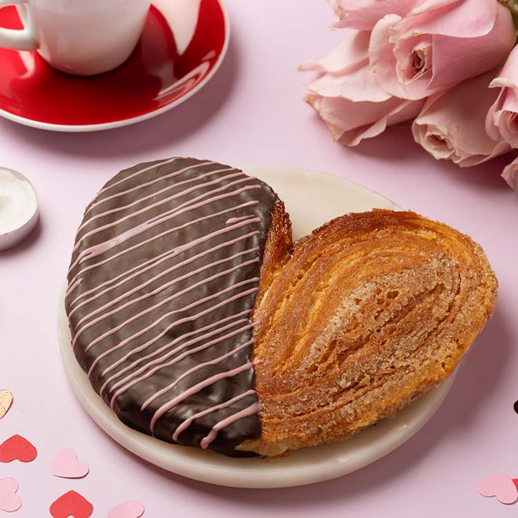 Valentine's Choco French Heart (150g)