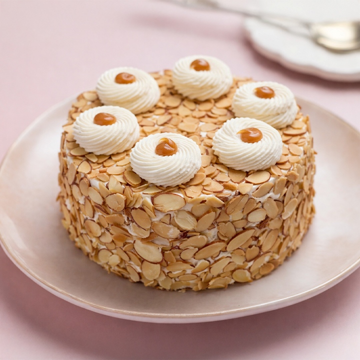 Almond Honey Vanilla Cake [500g]