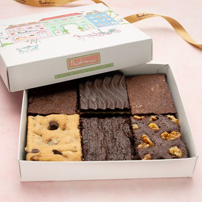 Assorted Eggless Brownies Box [6 Pcs]