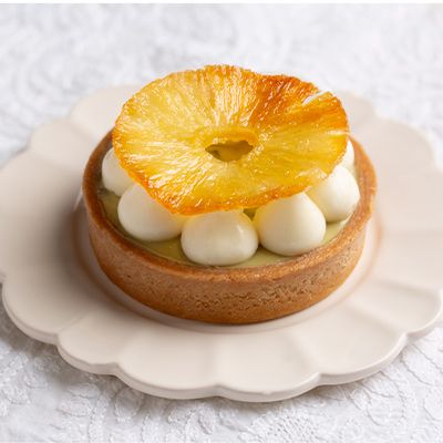 Pistachio & Pineapple Tart [1 Piece]