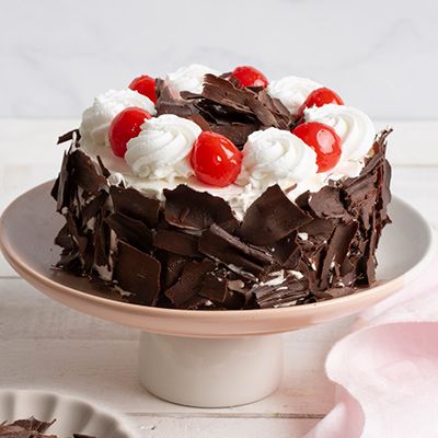 Eggless Black Forest Cake [1/2kg]