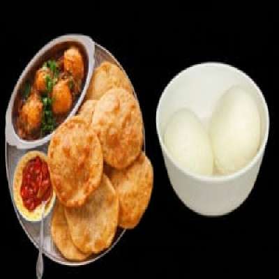 Hing Kochuri (4 Pcs) + Aloo Dum + Rasgulla ( 2 Pcs)