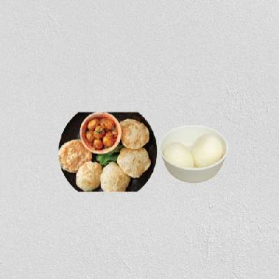 Loochi ( 4 Pcs) + Aloo Dum + Rasgulla ( 2 Pcs)