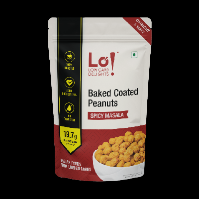Baked Coated Peanuts