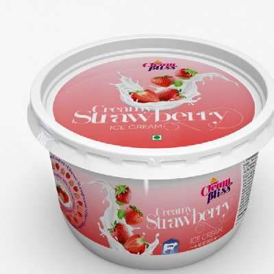 Creamy Strawberry Icecream