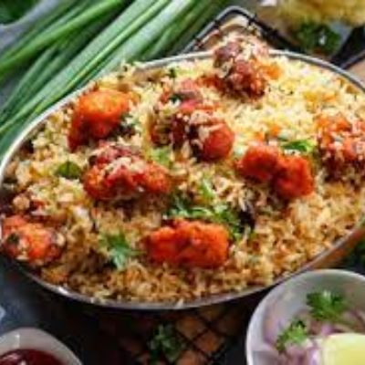 kabab biryani.