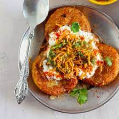 Dahi Aloo Tikki Chat