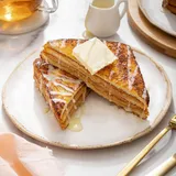 Hk Style French Toast (Double Stuffed) With Caramel Syrup