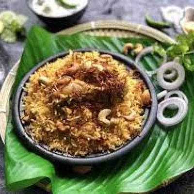 Lucknowi Chicken Biryani Dum Style Awadh Nawabi Biryani Half(1 Person)
