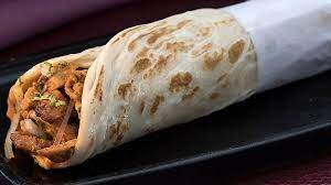 Chicken tikka roll combo (fries+coke 750ml)