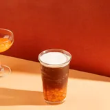 Peach & Passion Fruit Glow Boba Tea