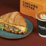 Grilled Chicken Chimichurri Croissant Sandwich Combo