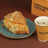 Grilled Paneer Croissant Sandwich Combo