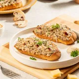 Creamy Mushroom Bruschetta