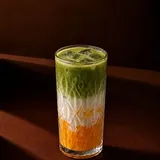 Mango Iced Matcha Latte