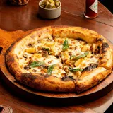 Mushroom With Truffle Oil Pizza