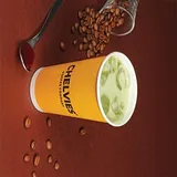 Strawberry Iced Match Latte