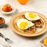 Mushroom Toast With Fried Egg