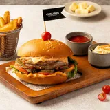 Double Cheese Chicken Burger