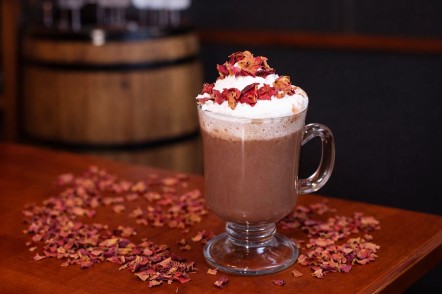 Rose Hot Chocolate