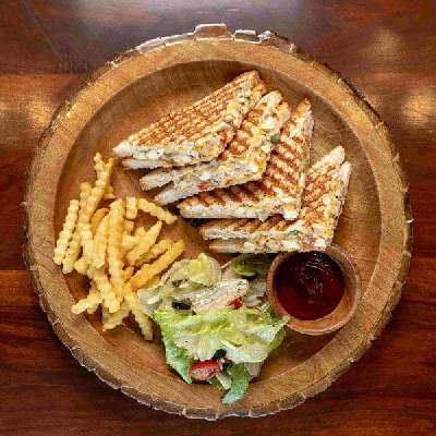 Peri Peri Cottage Cheese Sandwich