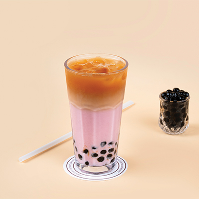 Strawberry Boba Tea