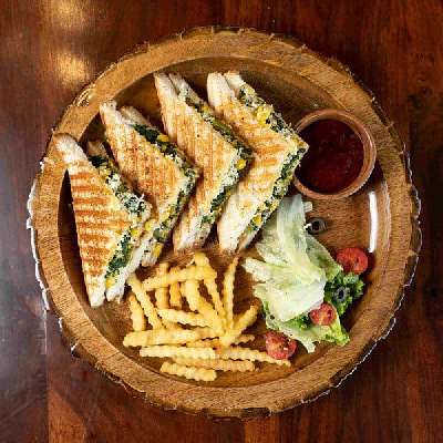 Corn & Cheese Sandwich