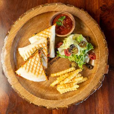 Chipotle Rubbed Chicken Quesadilla