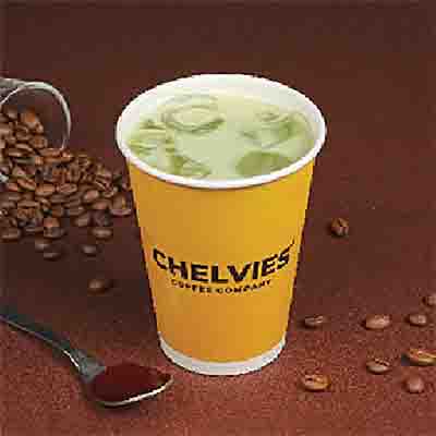 Strawberry Iced Matcha Latte