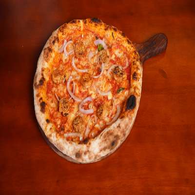 Garlic Prawn Pizza