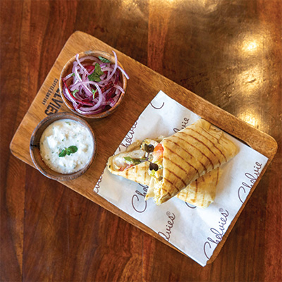 Spicy Paneer Wrap