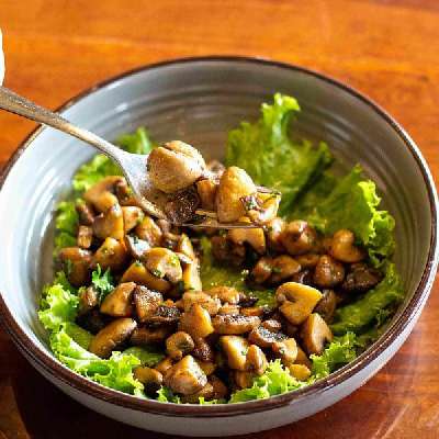 Pan-Toasted Sauteed Mushrooms