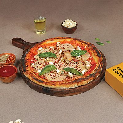 Italian Chicken Salami Pizza