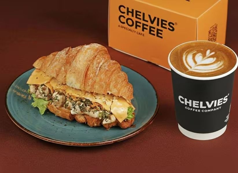 Grilled Chicken Chimichurri Croissant Sandwich Combo