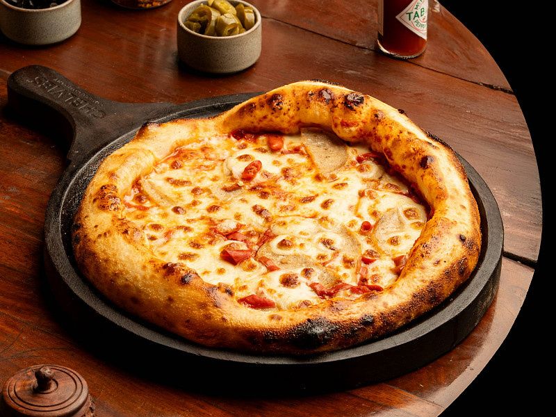 Italian Chicken Salami Pizza