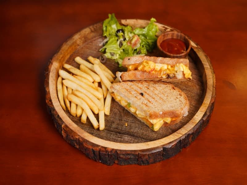 Indian Style Sourdough Sandwich